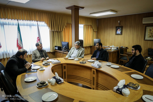 نشست خبری محمدرضا باهنر در خبرگزاری مهر