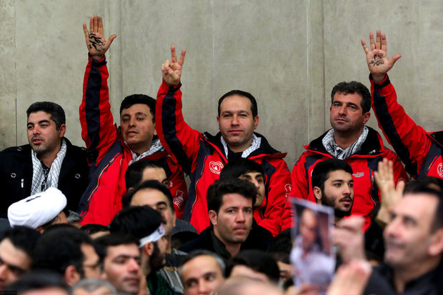 People of East Azerbaijan province met with Leader