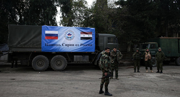 Russia passes seven tons of aid to residents of Syria