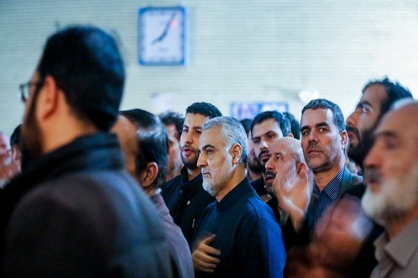 مراسم سالگرد شهید شاطری با حضور «سرلشکر سلیمانی» برگزار شد 