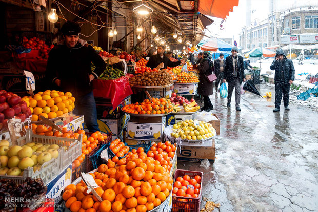 Urmiye’de yoğun kar yağışı