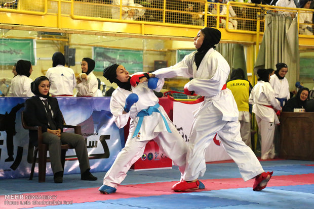 دختران اعزامی به رقابتهای کاراته قهرمانی جهان معرفی شدند