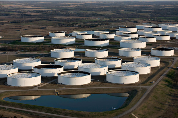 Crude storage capacity flies up