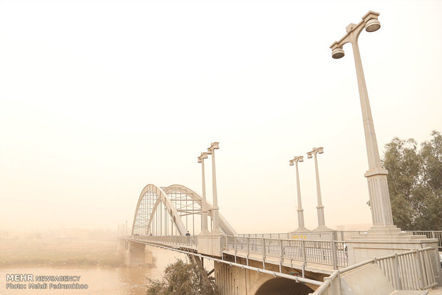 هشدار مدیریت بحران خوزستان در خصوص باران و گرد و غبار