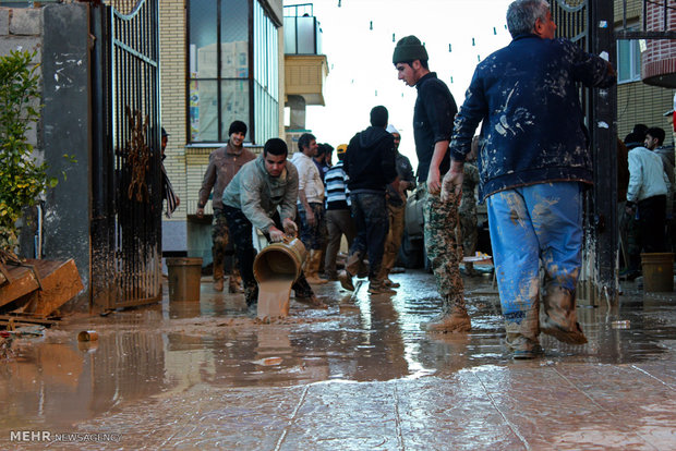 مناطق سیل زده شهرستان جهرم 