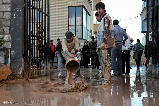 مناطق سیل زده شهرستان جهرم 