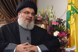 السيد حسن نصر الله يهنئ روحاني بإعادة انتخابه رئيسا لإيران