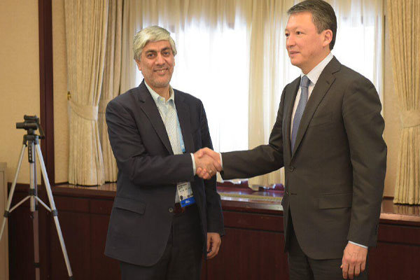 Iranian, Kazakh Olympics committees sign MoU