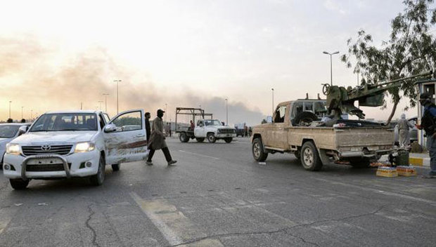 انفجارات عنيفة في معسكر الغزلاني غربي الموصل