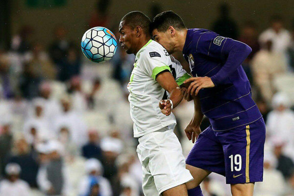 خسارة ذوب آهن الإيراني امام الاهلي السعودي ضمن دوري ابطال آسيا لكرة القدم