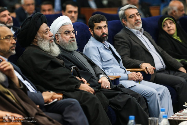 Pres. Rouhani attends workshop on dust pollution