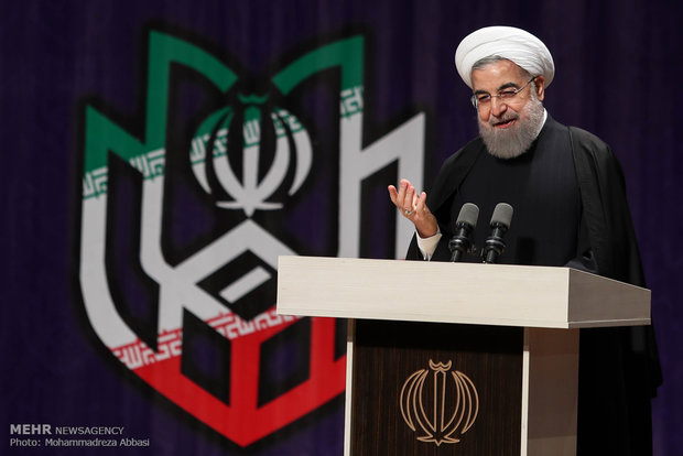 Rouhani attends congress on 2017 Presidential Elections