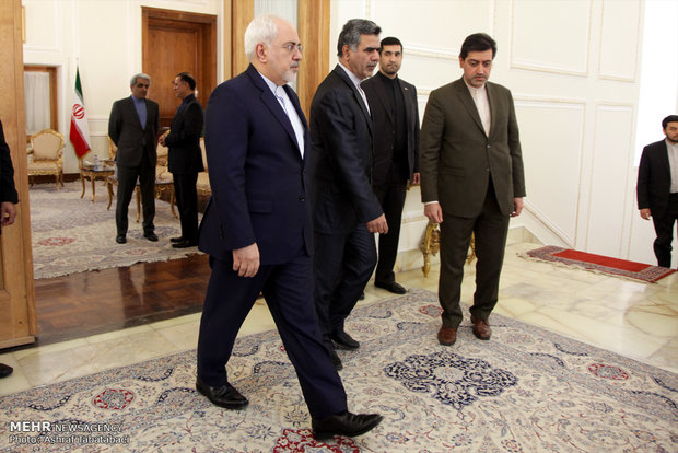 Zarif meets with UN deputy secretary-general Yuri Fedotov