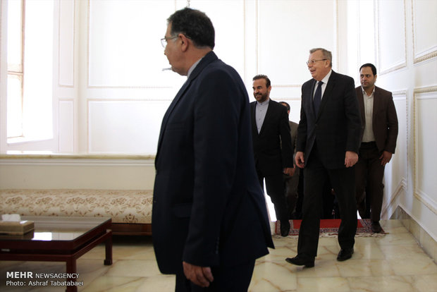 Zarif meets with UN deputy secretary-general Yuri Fedotov