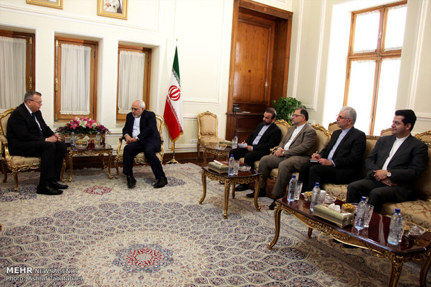 Zarif meets with UN deputy secretary-general Yuri Fedotov