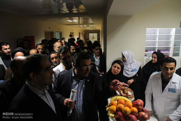 وزير الصحة الايراني يتفقد محافظة كردستان 