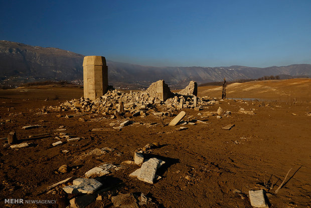 خشک شدن دریاچه رامسکو در بوسنی