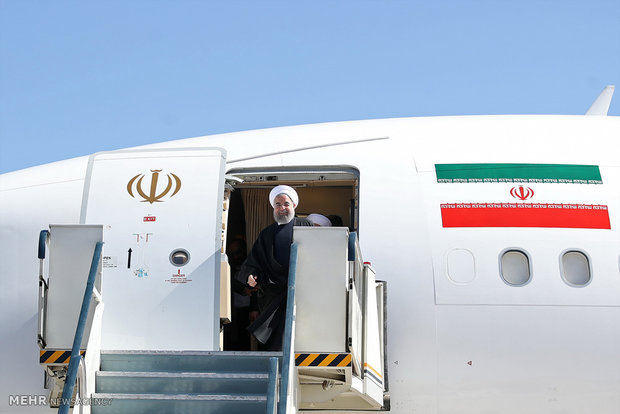 جولة تفقدية للرئيس روحاني في سيستان وبلوشتسان
