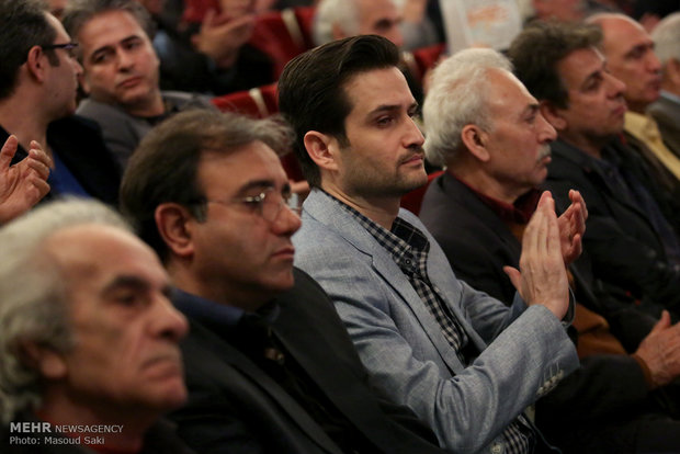 حضور پویا امینی، بازیگر در همایش ایران فرهنگی در جهان امروز