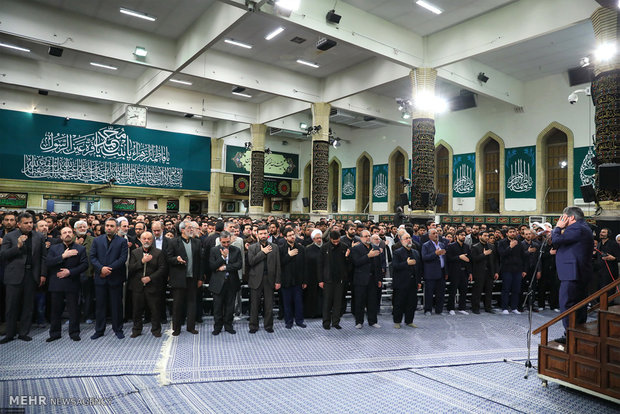دومین شب عزاداری فاطمیه ۱۴۳۸ در حسینیه امام خمینی