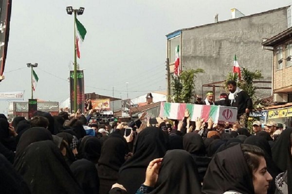 پیکر پاک و مطهر ۱۵ شهید گمنام دفاع مقدس وارد سیستان وبلوچستان شد