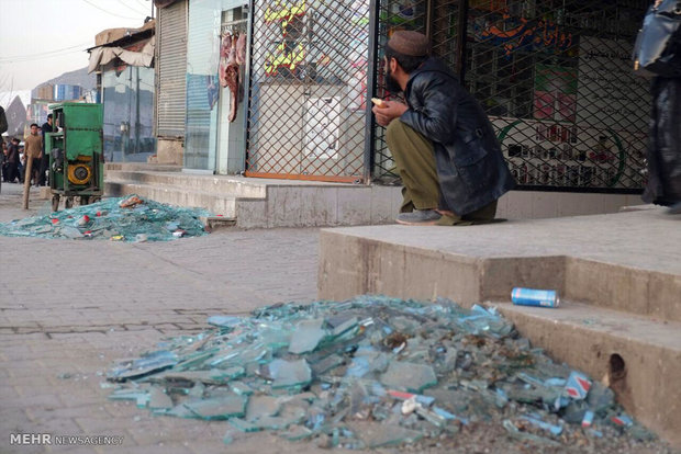 انفجار انتحاری در برابر پایگاه پلیس در افغانستان