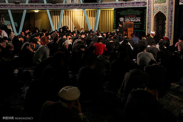 مراسم سوگواری ایام فاطمیه‎ در مرکز اسلامی هامبورگ