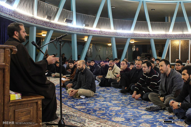 مراسم سوگواری ایام فاطمیه‎ در مرکز اسلامی هامبورگ