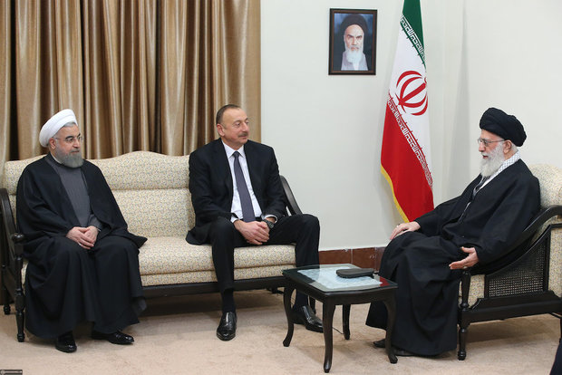 The President of Azerbaijan met with Ayatollah Khamenei