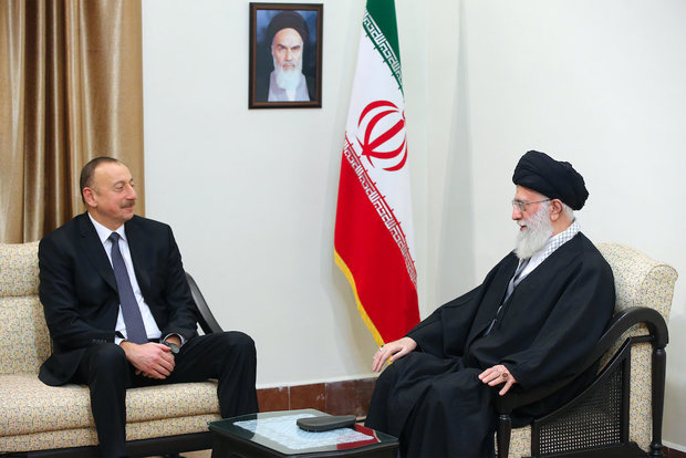 The President of Azerbaijan met with Ayatollah Khamenei