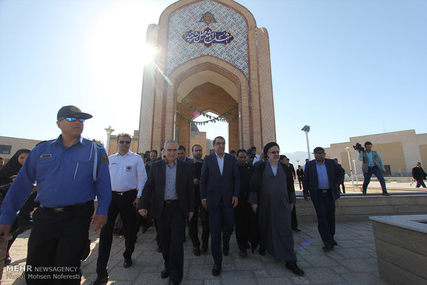 افتتاح بیمارستان رازی بیرجند و شیمی درمانی مهر ایران در بیرجند‎