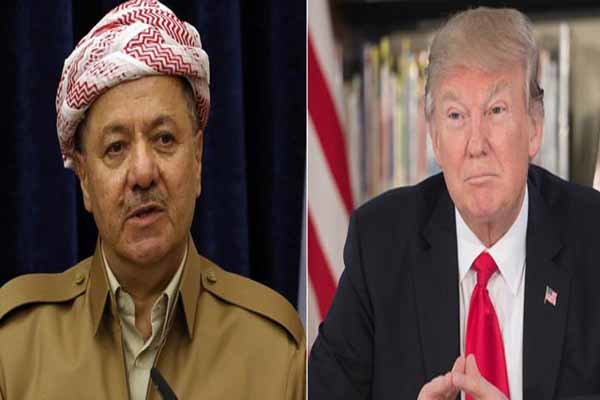 Trump'tan Barzani'ye mektup