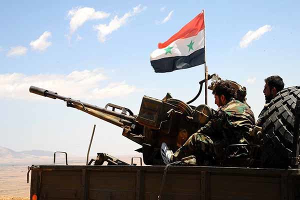 حمله سنگین ارتش سوریه به مواضع داعش در جنوب غرب دیرالزور