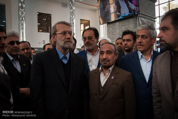 سفر علی لاریجانی رئیس مجلس شورای اسلامی به سمنان