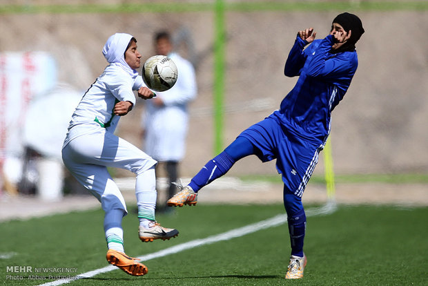 İran Kadın Futbol Süper Ligi’nden kareler