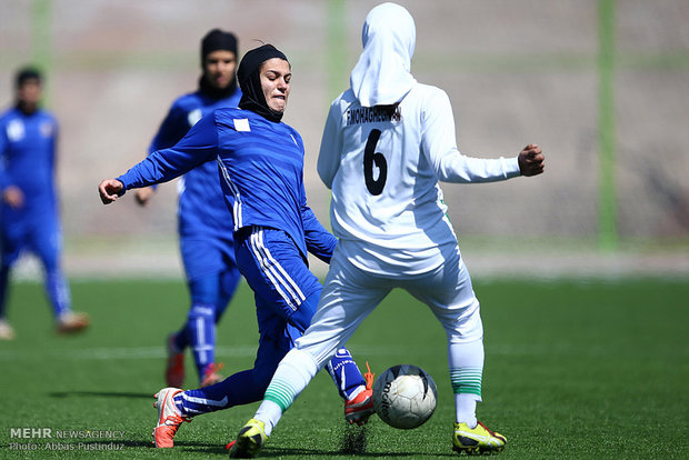 İran Kadın Futbol Süper Ligi’nden kareler