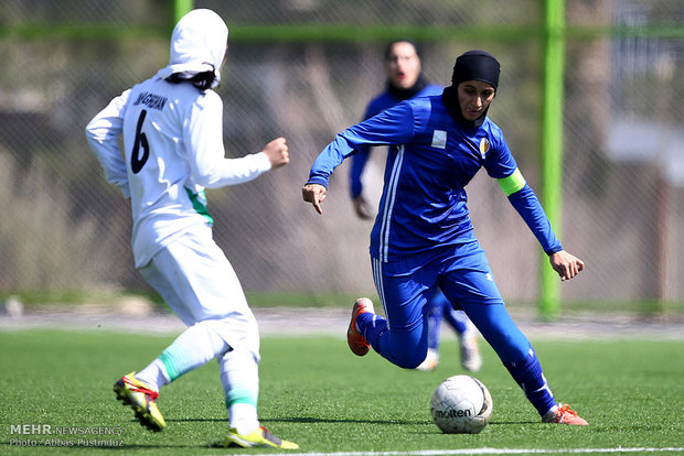 İran Kadın Futbol Süper Ligi’nden kareler