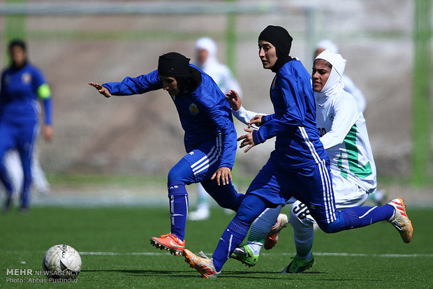 İran Kadın Futbol Süper Ligi’nden kareler