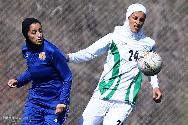 İran Kadın Futbol Süper Ligi’nden kareler