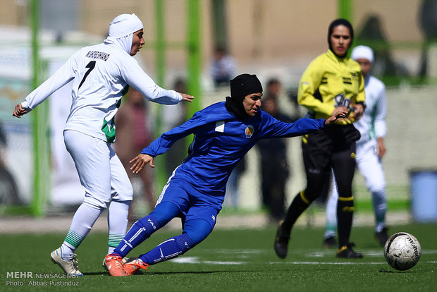 İran Kadın Futbol Süper Ligi’nden kareler