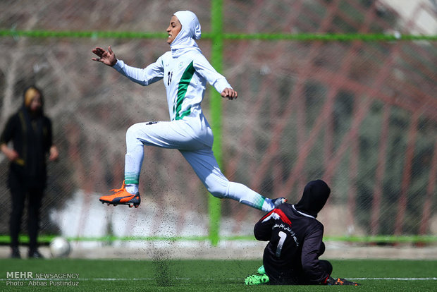 İran Kadın Futbol Süper Ligi’nden kareler