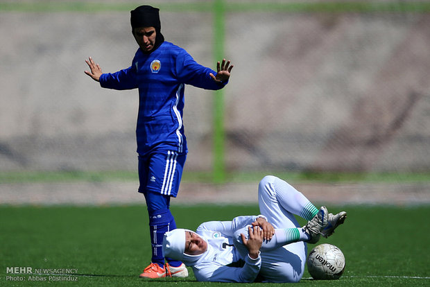 İran Kadın Futbol Süper Ligi’nden kareler