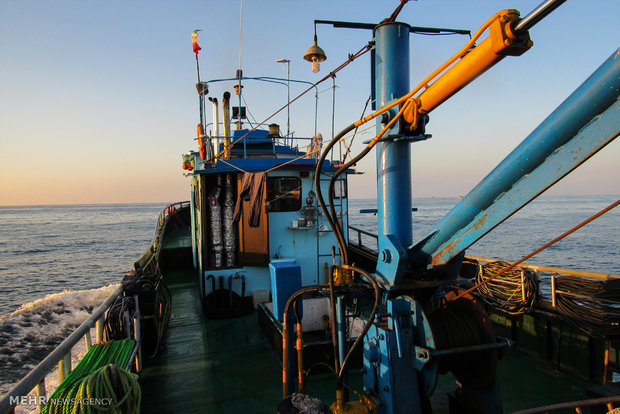 Kilka fishing in Caspian Sea