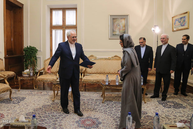 Zarif’s Monday meetings