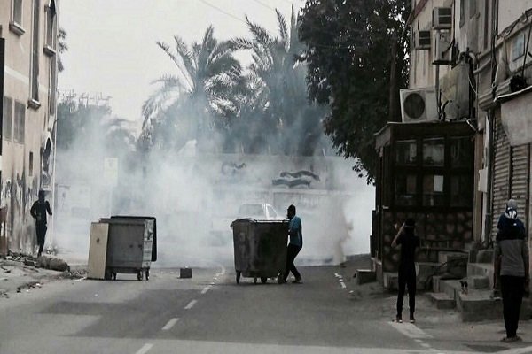 درگیری نیروهای امنیتی رژیم آل خلیفه با شهروندان بحرینی