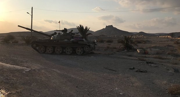 Syrian troops gain full Control of key hill east of Palmyra