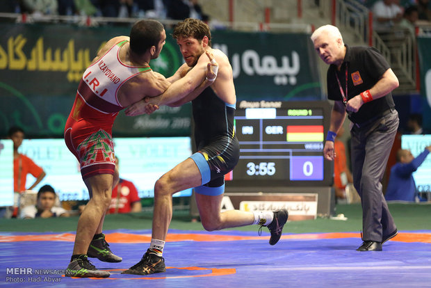 Iran’s wrestling team stands 3rd at Greco-Roman World Cup