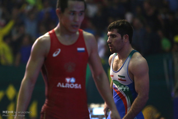 Greco-Roman Wrestling World Cup in Abadan; Iran 3-5 Russia