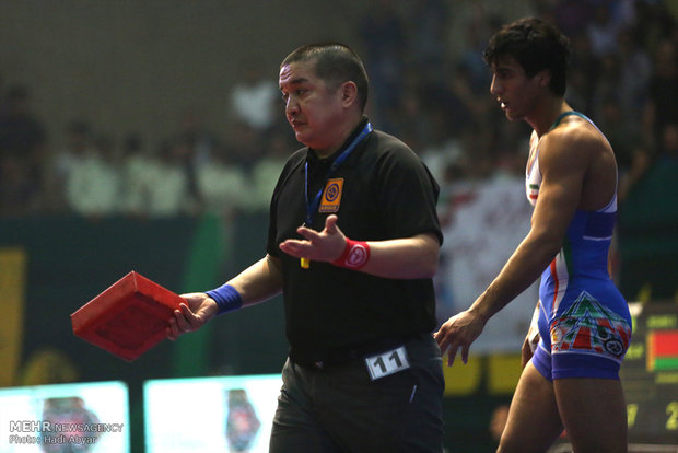 Greco-Roman Wrestling World Cup in Abadan; Iran 3-5 Russia