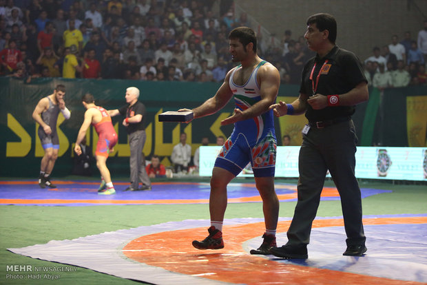 Greco-Roman Wrestling World Cup in Abadan; Iran 3-5 Russia